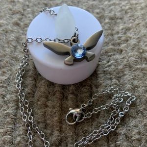 Navi Zelda Silver Necklace